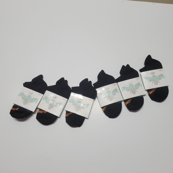 Bombas NWT Black Ancke socks 6 pairs. - Picture 4 of 11